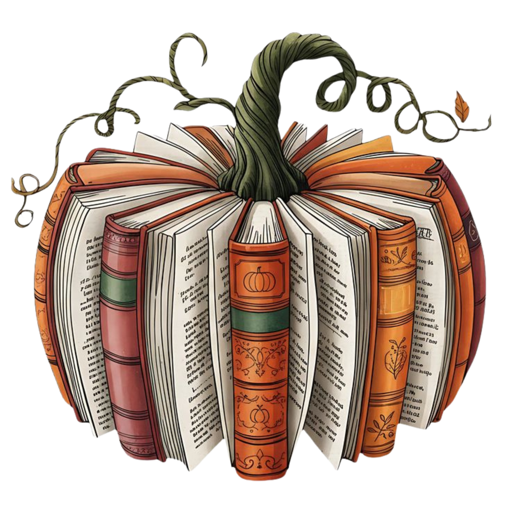 Book Lover Pumpkin