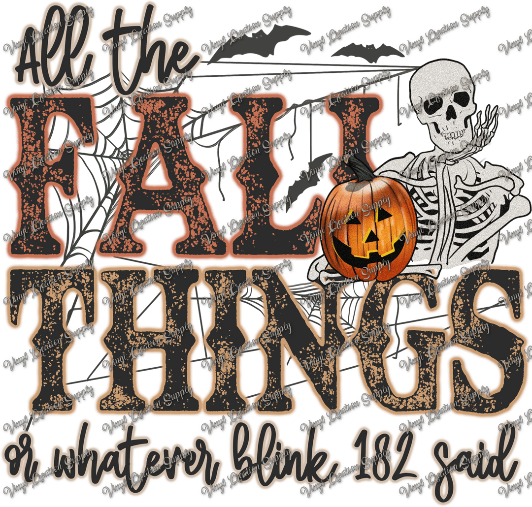 Blink 182 Fall Things